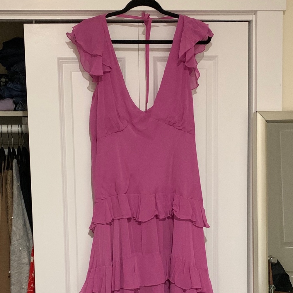 Maxi dress inspired by loveshack fancy